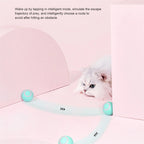 Interactive Indoor LED Light Cat Ball Toy Eco-Friendly Silicone Cat Toy for Dogs and Kittens Cat Toys for Training