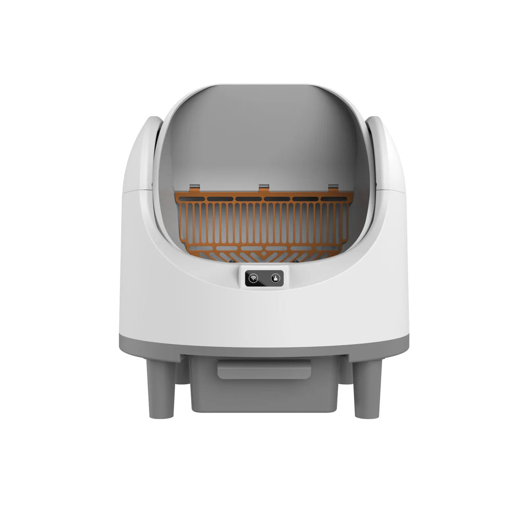 68L Open-design Automatic Cat Litter Box Self Cleaning Sensor Safety Protection Smart Pet Health Monitor System OEM Cat Toilet