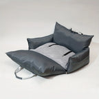OEM LOGO Durable Dog Car Seat Bed Nest Removable & Washable Fashionable Pet Travel Bag for Small to Medium Dogs