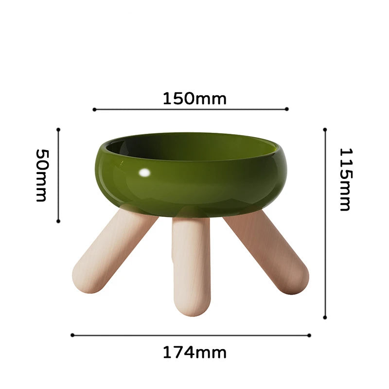 850mL Automatic Ceramic Pet Water Dispenser Smart Cat Water Fountain Dog Drinking Water Circulation Pet Bowls