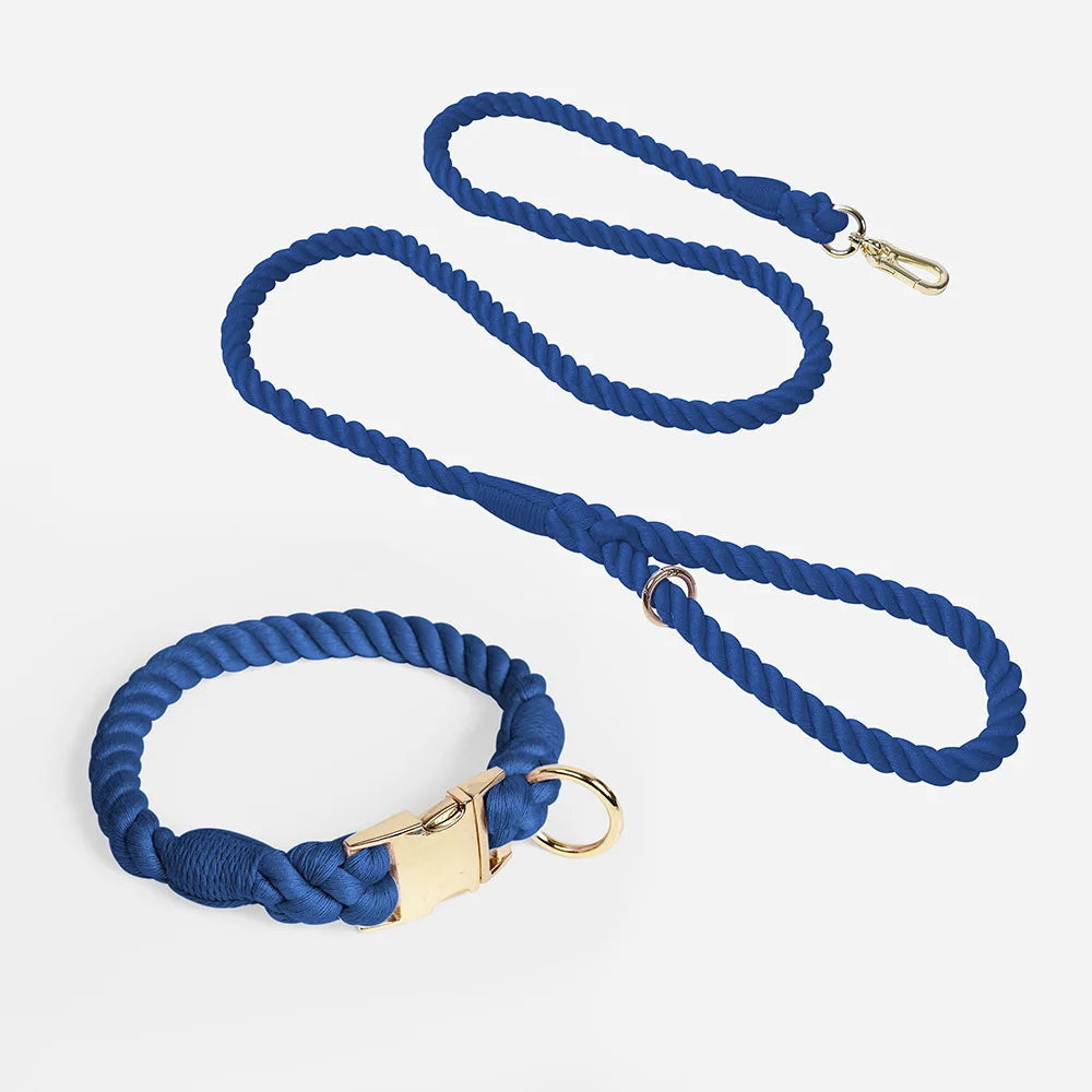 Large Medium Small Dog Products Personalized Pet Bow Tie Color Gradient Collar Metal Buckle Alloy D-Hook Polyester Cotton