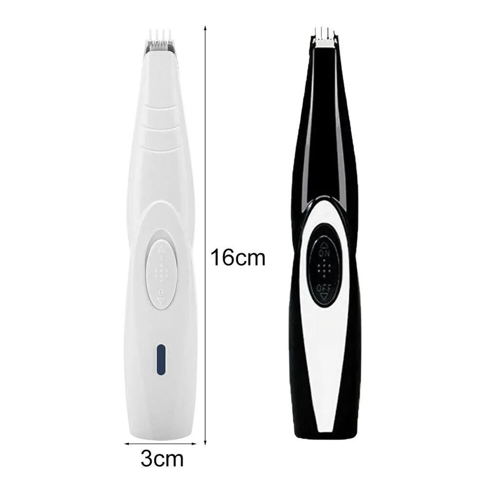 Electronic Pet Nail Hair Trimmer Grinder Cat Dog Pet Grooming Tool Shearing Cutter USB Rechargeable Dog Haircut Paw Shaver