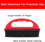 Rubber Pet Hair Removal Brush Silicone Lint Debris Remover for Dog Cleaning and Grooming Efficient Cat Brush