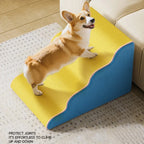 Wholesale Dog Stairs Cat Ramp Ladder Pet Stair with Memory Foam Sponge for Bed & Sofa Removable Washable Training Stairs