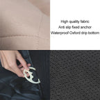 Waterproof Dog Car Seat Cover Pet Travel Pet Carrier Car Dog Seat Mat Protector With Middle Seat Outdoor Pet Products