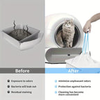 Self-Cleaning Litter Box Replacement Pet Poop Bags Thickened Pet Garbage Bags Automatic Cat Litter Box Pet Poop Bags