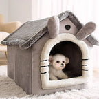 Breathable Warm Plush Pet Bed Dog House Washable Soft Cat Cushion Kennel for Small Medium Large Dogs Pet Supplies