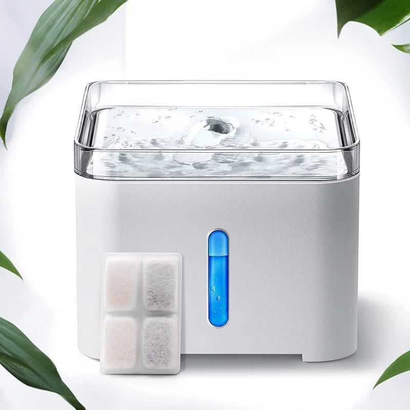 Universal 2L Eco-Friendly Automatic Pet Water Dispenser Cat Water Fountain Filters Coconut Activated Carbon Replacement Filters