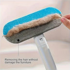 Reusable Pet Hair Remover Brush for Dogs & Cats Multifunctional Fur Lint Roller Hair Removal Tool for Sofa Carpets Cleaning Aid