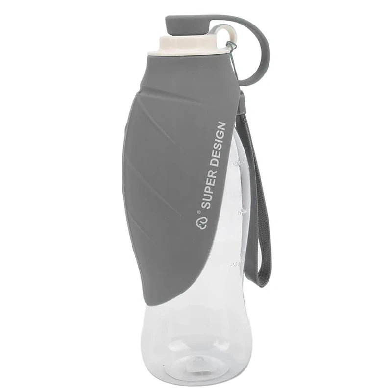 Silicone Portable Dog Travel Bottle Pet Water Dispenser Dog Water Cup Pet Leaf Bottle for Pets on Walks Hike Journeys Car Rides