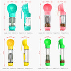 Portable Eco-Friendly Plastic Dog Travel Water Bottle with Food Container and Storage Cups-Wholesale Dropshipping