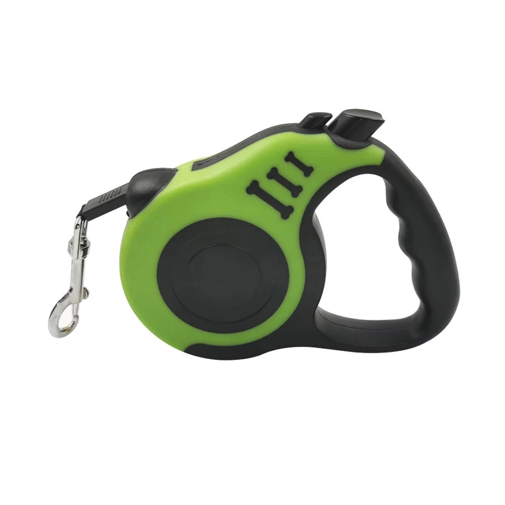 Wholesale Dog Pet Leashes 5m Durable Automatic Retractable Dog Leash Nylon Extension Puppy Running Designer Dog Products