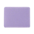 Pet Cat Litter Mat Waterproof EVA Double Layer Cat Litter Trapping Pet Litter Box Mat Clean Pad Products for Cats Accessories