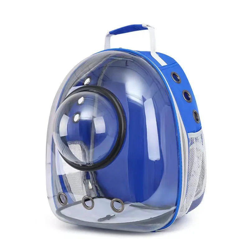 Cat Backpack Pet Carrier Puppy Carrying Bag Small Dog Pet Manufacturer Space Capsule Carrier for Small Medium Cats with Cover