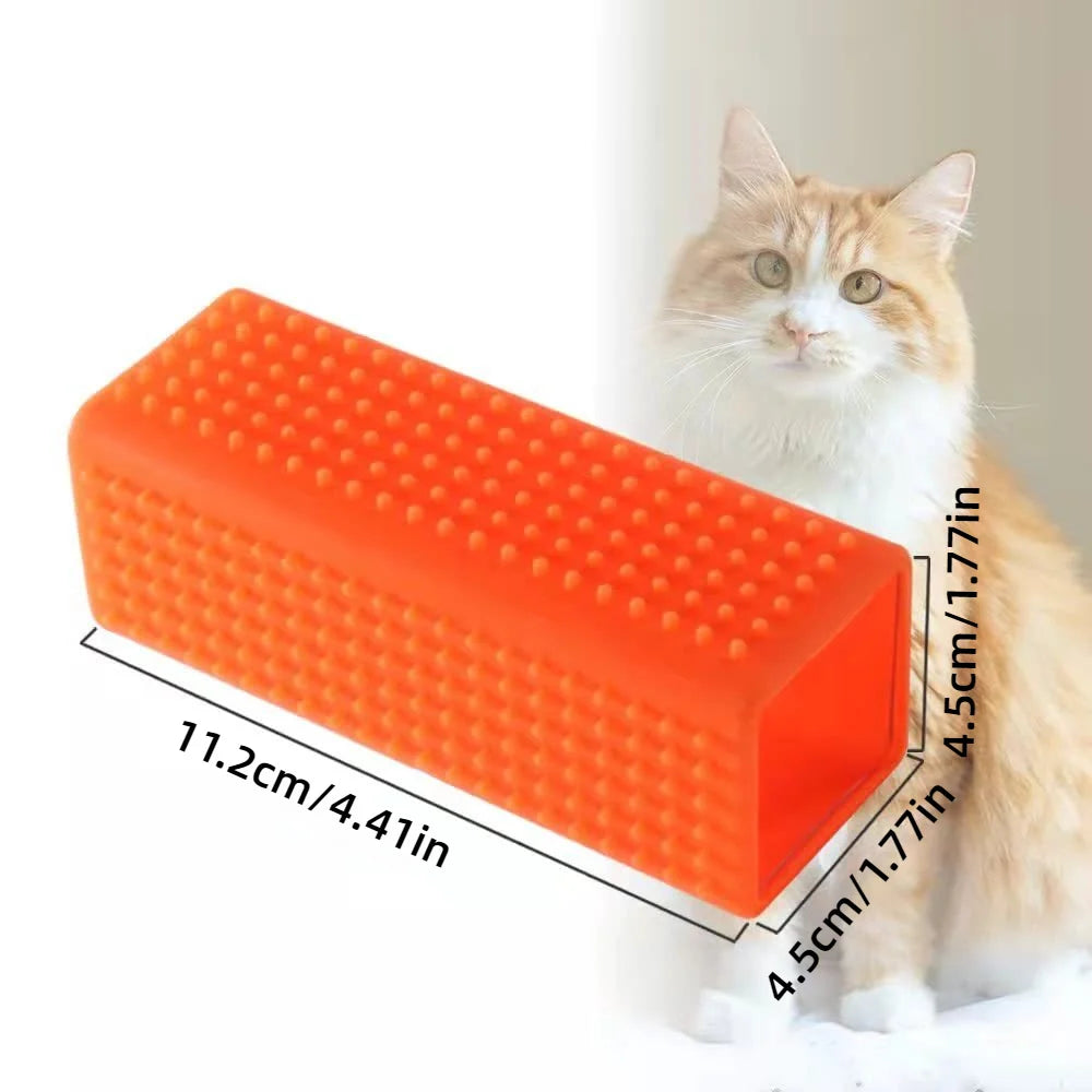 Silicone Pet Hair Remover Roller for Furniture and Carpets Dog Fur Cleaning Brush for Sofas and Hollow Cleaner Pet Grooming
