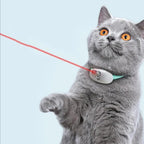 Smart Cat Laser Toys Cat Teasing Collar Rechargeable Infrared Interactive Cat Toys Kitten Toys for Relieve Anxiety Pet Supplies