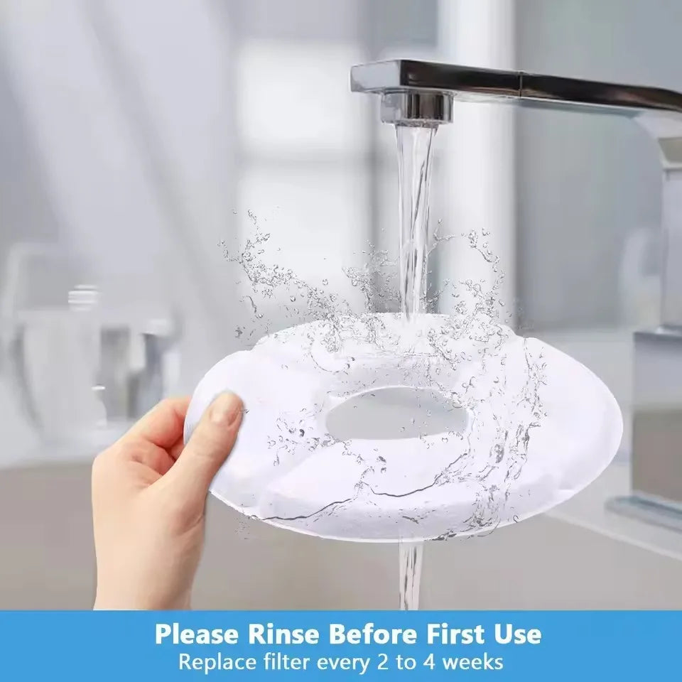 8PCS Filters Pet Fountain Automatic Water Dispenser Premium Activated Carbon Filters 4 Pack Daisy Fountain Filters
