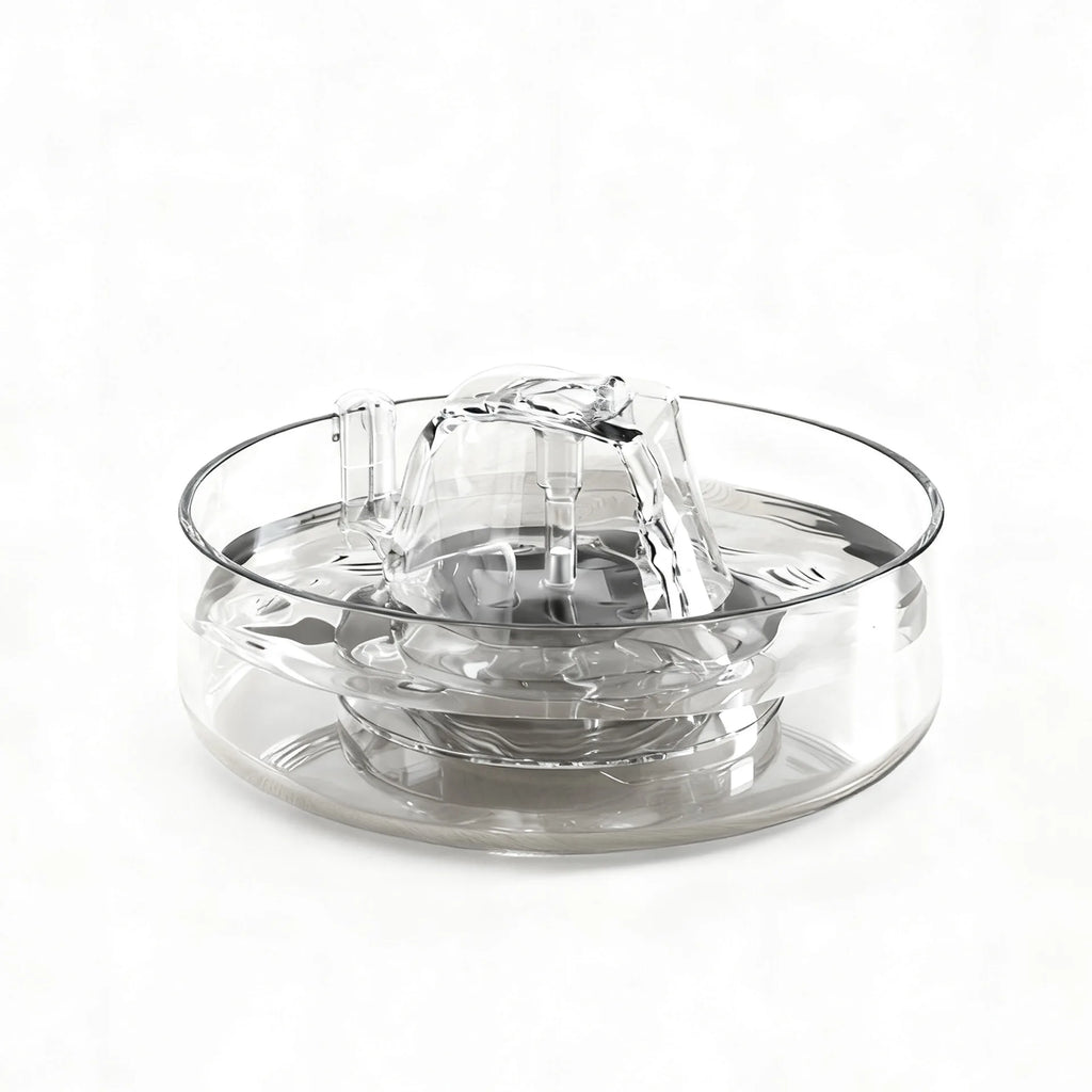 2026 New 3.2L Transparent Automatic Cat Water Fountain 360 Degree Faucet Pet Water Dispenser OEM Pet Water Fountain