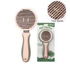 Dog Brush Self-Cleaning Cat Comb Needle Portable Pet Hair Remove Brush for Long Hair Dogs Pet Grooming Brush Dog Products