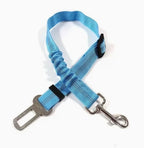 Adjustable Reflective Nylon Dog Car Seat Belt Durable Elastic Puppy Travel Safety Rope for Small Large Dog Belts Custom OEM ODM