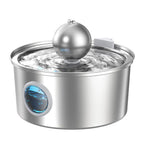 Hot Selling Custom 3.2/4L Stainless Steel Pet Water Dispenser with Water Level Wholesale Cat Water Fountain Manufacturer OEM ODM
