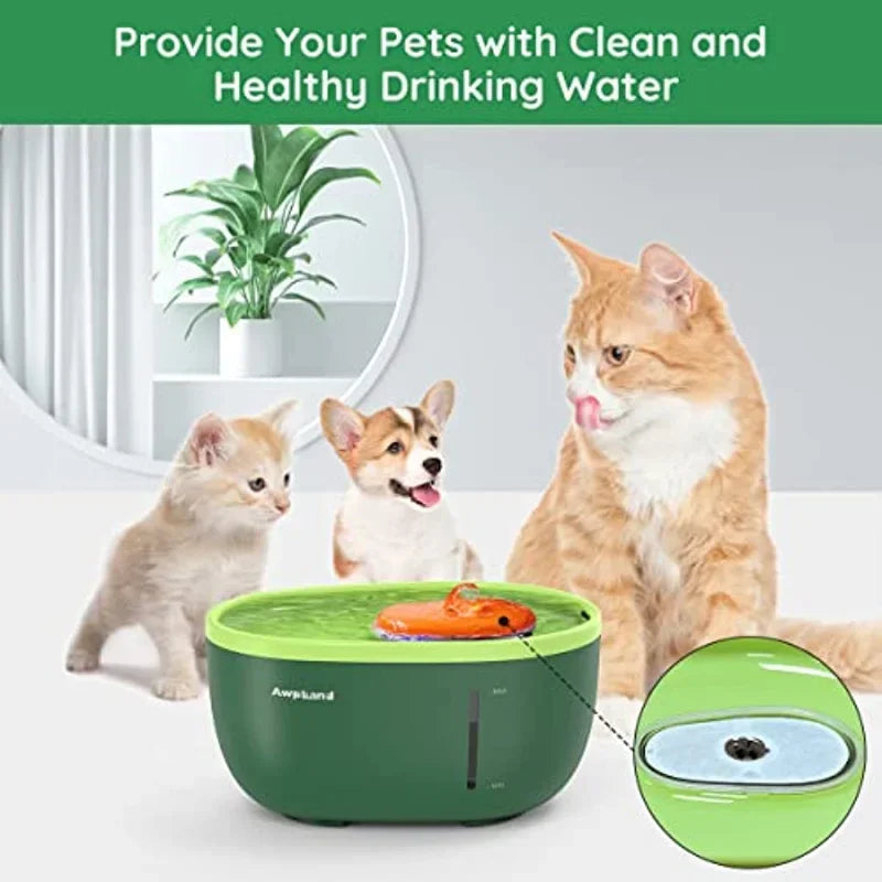 4pcs Automatic Cat Water Fountain Filters Set Pet Water Fountain Filter Health-Boosting Filterction System Essential Cat