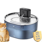5000mAh Pumpless Wireless Cat Water Fountain 3.2L Induction Smart Pet Water Dispenser Screen Touch Sense Automatic Pet Supplies