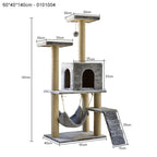 Cat Scratcher Tree Indoor Cat Scratching Posts Stand House Kitty Condo Funny Cat Toys for Kittens Pet Play House