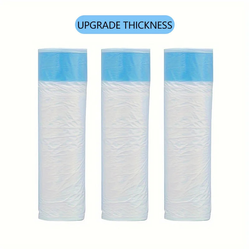 3 Rolls Pet Poop Bags for Tonepie Automatic Cat Litter Box Pet Garbage Cat Poop Bags Self-cleaning Cat Toilet Waste Bags