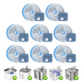 Cat Water Fountain Replacement Filters Activated Circle Fountain Carbon Filter for Hot Sale Fountain Professional Manufacturer