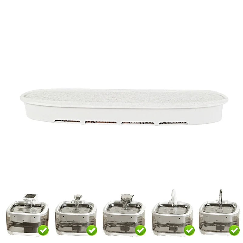 Wholesale Cat Water Fountain Replacement Filters Activated Circle Fountain Carbon Filter for Hot Sale Fountain Manufacturer