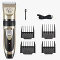 Electronic Pet Hair Trimmer Rechargeable Low-noise Dog Cat Haircut Kit Puppy Blade Cutter Machine Pet Grooming Shaver Scissor