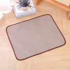 Modern Soft Summer Pet Cooling Mat & Sleeping Pad for Dogs & Cats Sweat-Absorbent Surface Lightweight