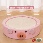 Cute Design Cat Scratcher Mat Bed 3 in 1 Cat Lounge Furniture Protective Carpets Sofas Durable Cardboard Tree Cat Entertainment