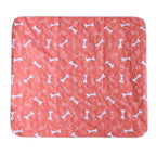 Reusable Pet Urine Pad Washable Dog Cat Diaper Mat 3 Layer Absorbent Dogs Diapers Pads Bone Paw Print for Sofa Bed Floor