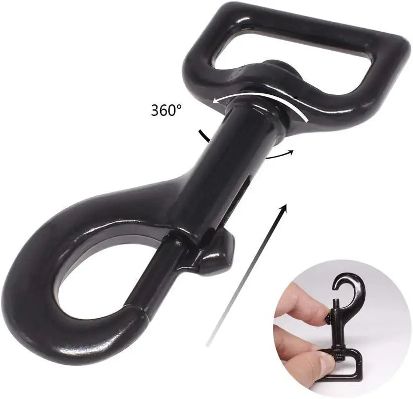 Reflective Dog Leash 2 Handles by Padded Traffic Handle for Extra Control Perfect for Medium to Large Dog Products