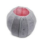 Cat Bed House Indoor Cat Toys Ball Interactive Soft Cute Shell Foldable Pet Toy Cat Tunnel Cave Tube Condo Fun Toy Bed for Kitty