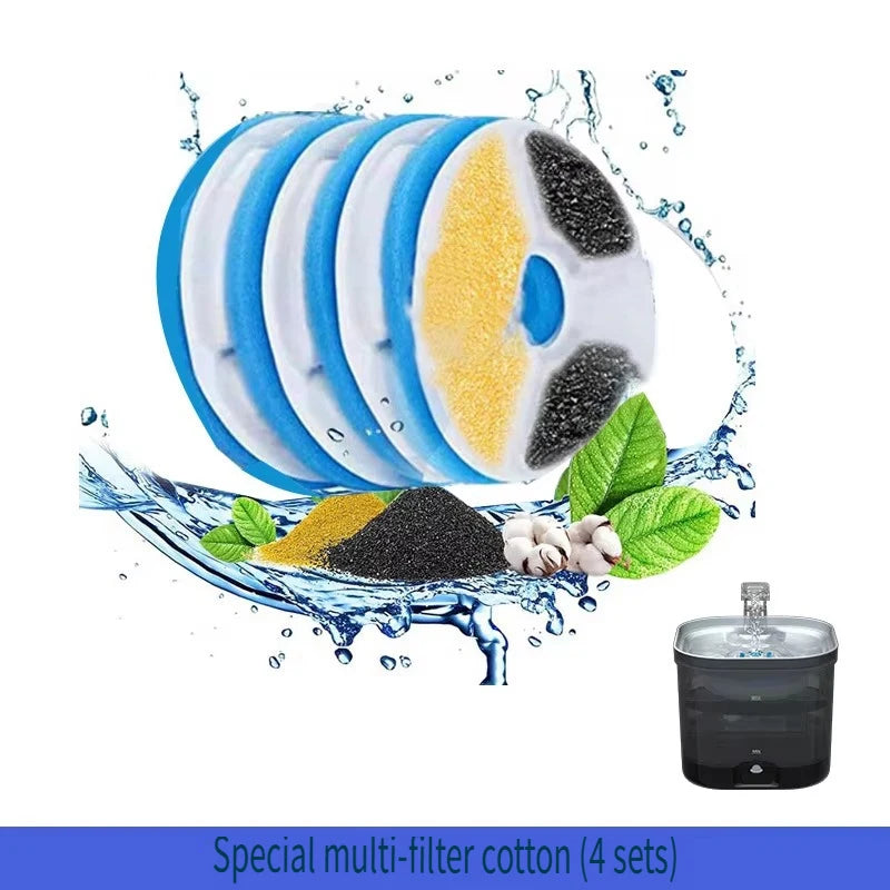 ODM OEM 2L 5000mah Wireless Pet Water Dispenser Automatic Circulation Smart Cat Fountain Custom Dog Water Fountain Pet Supplies