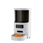OEM 4L Smart WIFI APP Control Automatic Cat Feeder with Camera Smart Cat Feeder Stainless Steel Bowls Pet Feeder HD Pixel