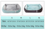 Large Dog Bed Warm Pet Bed for Large Dogs Pet Cushion Sofa Removable for Puppy Chihuahua Big Cat Beds Dog Products