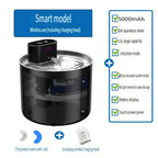 3.5L Rechargeable 5000mAh OEM Automatic Cat Water Fountain Sensor Screen Touch Control Stainless Steel Easy Clean Cat Fountain