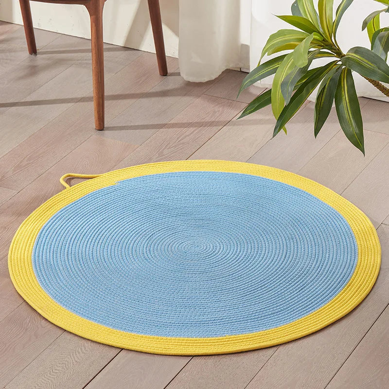 Summer Durable Breathable Cat Scratching Board Indoor Cooling Cat Mat Pad for Relaxation Reduces Furniture Damage Play Behavior