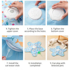 Automatic Wireless Smart Cat Toy Set Bite-Resistant Silent Super Motor 360 Degree Smart Sensor Rotation Anti-Boredom for Cats
