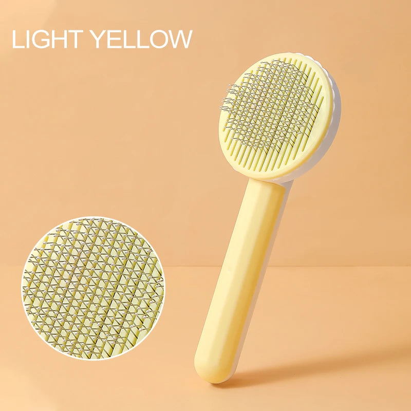 Pet Cat Brush Dog Comb Self Cleaning Slicker Brush for Cat Dog Hair Removes Tangled Pet Hair Massages Comb Cats Accessories