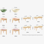 Ceramic Cat Bowl with Wood Stand High Shelf Tableware Set Puppy Double Food Bowls Small Dog Water Bowl Cat Feeder Pet Supplies