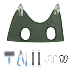 Cat Grooming Stainless Steel Nail Cutting Anti-Scratch Bite Fixed Bath Trimming Restraint Bag & Hammock Hanging Pet Supplies Set