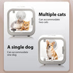 70L Large Capacity Pet Grooming Hair Dryer Box Ultra Quiet Pet Dryer Box Low Noise Cat Dog Dryer Machine for Home Use
