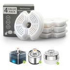 4Pcs Pet Fountain Filter Cat Water Fountain Carbon Replacement Filters Pet Manufacturer Custom Cat Drinking Fountain Filters