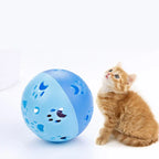 Funny Eco-Friendly 5cm Plastic Planet Ball Cat Toy Creative Color Interactive Kitten Training Chew Pet Supplies with Bell