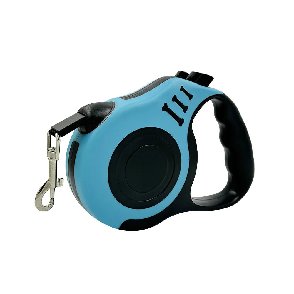 Wholesale Dog Pet Leashes 5m Durable Automatic Retractable Dog Leash Nylon Extension Puppy Running Designer Dog Products